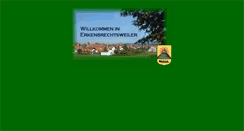 Desktop Screenshot of erkenbrechtsweiler.de